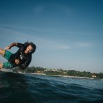 Alexis piippo surfing in sri lanka falling